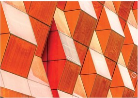 3D fotótapéta geometria tömb fal 208 x 146