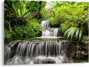Kép - vízesés az esőerdőben (70x50 cm)