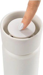 Bézs rozsdamentes acél termobögre 400 ml Singles – Zone