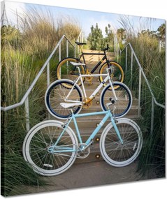 Vászonkép 40x40 Kerékpárok Két kerék