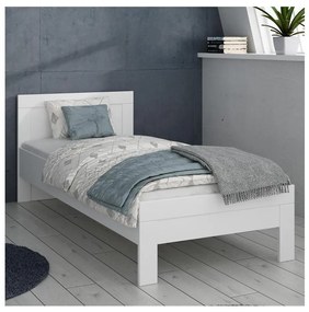 SNOWIE fehér egyszemélyes ágy 90x200 cm