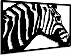 Áttört Zebra Falikép Konyhába 80CM 3D