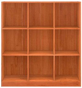 Könyvespolc / Szoba elválasztó Viaszbarna 104 x 33 x 110 cm