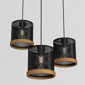 Csillár zsinóron BERIL 3xE27/60W/230V