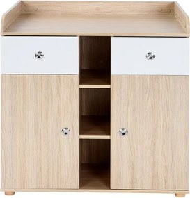 INFANTASTIC Pelenkázó szekrény  90 x 69 x 92 cm tölgy