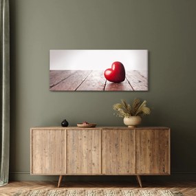 Egy fából készült szív képe (120x50 cm)