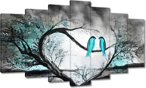 Vászonkép 140x80 Türkiz bűvölet Éjszaka