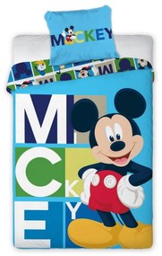 Disney Mickey Timeless Character ágyneműhuzat 140×200cm, 63×63 cm microfibre