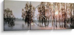 Kép - reggeli szárazság (órával) (90x30 cm)