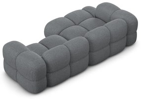 Szürke sarokkanapé (bal oldali-heverő résszel) Loretto – Cosmopolitan Design