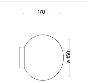 Ideal Lux - LED fali lámpa MAPA 1xG9/15W/230V
