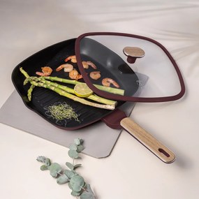 BerlingerHaus Leonardo Nordic titánbevonatúserpenyő szett, 3+1 db