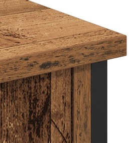 TV Szekrény Artisan Tölgy 101x35x65 cm Műanyag és Acél