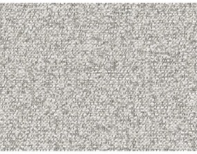 Világosszürke kárpitozott ágyneműtartós franciaágy ágyráccsal 200x200 cm Simon Darren – Micadoni