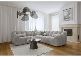 Világosszürke sarokkanapé Shell – Miuform