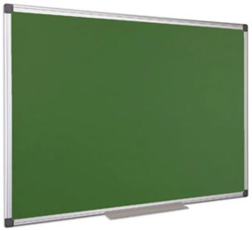 Krétás tábla, zöld felület, nem mágneses, 120x180 cm, alumínium keret (VVK06)