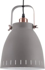 Függő mennyezeti lámpa, szürke kerek Mingle előszoba hálószoba nappali