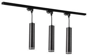 Csillár zsinóron sínrendszerhez PÁRIZS 3xGU10/10W/230V + 1 m sín rendszer