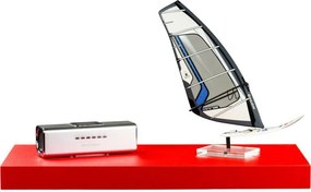 STILISTA Fali polc Volato 60 cm piros