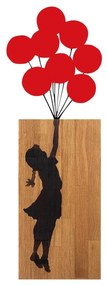 Fa fali dekoráció, Banksy - 17