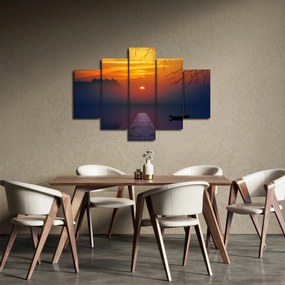 Híd képe naplementekor (150x105 cm)