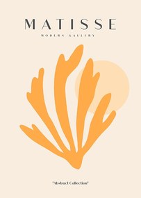 Matisse Absztrakt narancs Poszter 21x30cm #609