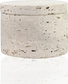 Doboz Kerek Kő Ékszerdoboz Díszes Elegáns 10 cm