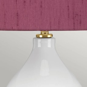 Elstead Lighting Isla ISLA-AB-TL-PURPLE Asztali lámpa 1x60 W/E27
