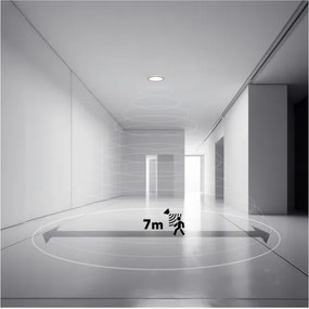 LED fürdőszobai lámpa NIVERA LED/18W/230V IP54 30 cm fekete + távirányító