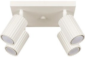 Sollux SL.1602 - Spotlámpa KARBON 4xGU10/10W/230V krémes