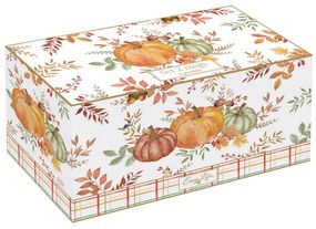 Őszi Mintával dísztökkel díszített Porcelán bögre 2 db szett Harvest