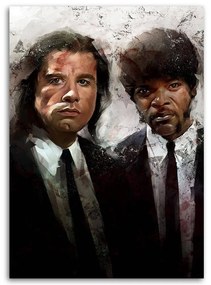 Gario Vászonkép Pulp Fiction, Vincent és Jules - Dmitry Belov Méret: 40 x 60 cm