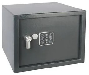 Bútorszéf elektronikus zárral, számbillentyűzettel és nyitókarral, 300 x 380 x 300 mm