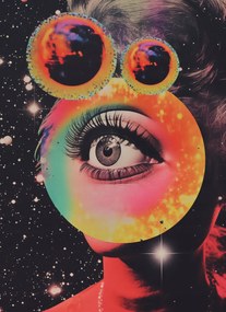 Poszter 40x55cm Szem az űrben