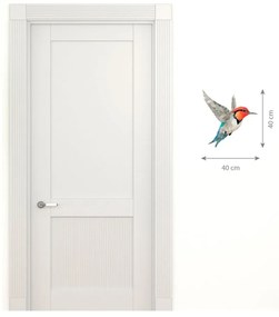 Origami Colibri öntapadós matrica - Ambiance
