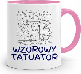 Tetoválóművésznek Tetováló Bögre Rózsaszín Ajándék fényképes nyomtatással