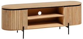 Natúr színű mangófa TV-állvány 160x56 cm Licia – Kave Home