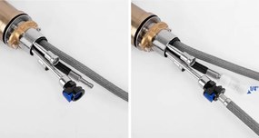 Rea, Konyhai csaptelep Rea Eco Fresh BRUSH NICKEL, REA-B7563