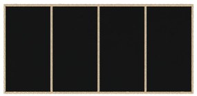 Kert étkező szett 9 pcs Bézs 190 x 90 x 75 cm polirattan
