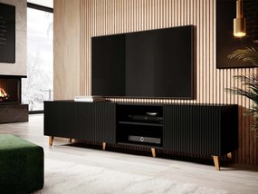 TV asztal/szekrény Saphina 200 (fekete). 1053953