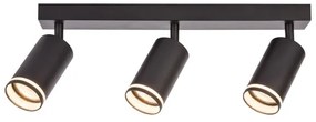 PIPE 3xGU10/10W/230V spotlámpa, fekete