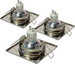 Eko Light DOWNLIGHT EKZ2697 Beépíthető spotlámpa 3x5W/GU10 3000K 400lm IP20