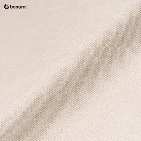 Krémszínű kinyitható sarokkanapé (jobb oldali) Leon – Bobochic Paris