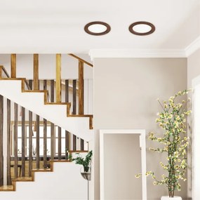 LED mennyezeti lámpa WOODY SPOT LED/16,5W/230V 4000K cseresznye Ø18,5 cm