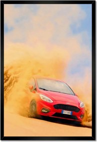 Poszterek keretben 40x60 Drift a sivatagban Ford