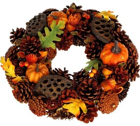 Retlux - Őszi koszorú HALLOWEEN átm. 35 cm