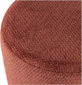 Piros buklé puff Islen – WOOOD