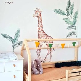 INSPIO Textil falmatricák - Zsiráf a SZAFARI világából