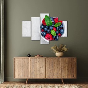 Kép - tál erdei gyümölccsel (150x105 cm)