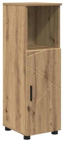 Fürdőszoba bútor szett 4 pcs kézműves tölgy 61 x 35 x 64 cm